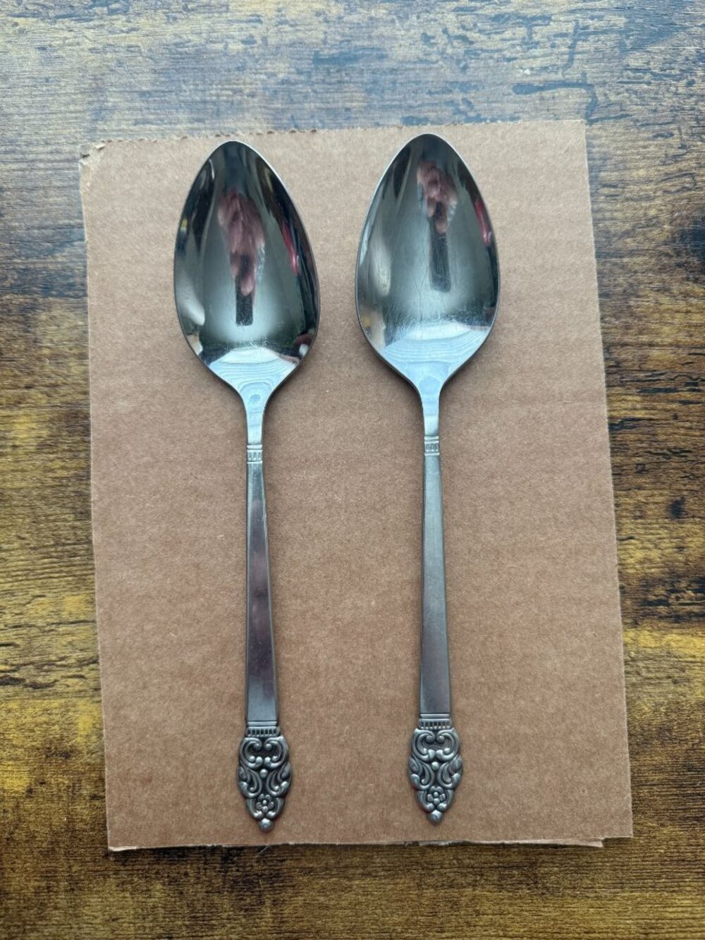 Oneida Community Vinland (Stainless) Pattern Tablespoon (Serving‎ Spoon) 8 1/4"